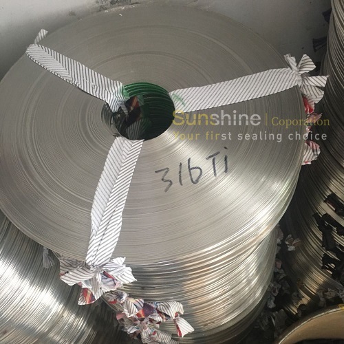 SS 316Ti Winding Metallic Strip Tape for Spiral Wound Gasket China